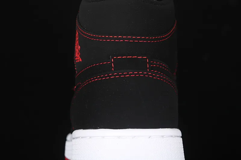 All categories Air Jordan Jordan series basketball shoes Air Jordan 1 Mid Air Jordan 1'07 Mid Fearless AJ1 Joe 1 Dark Night Red Suede Red CK5665-062